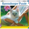 Ravensburger Puzzle Deckchair Kitten Puslespill 1 Ravensburger Puzzle Deckchair Kitten Puslespill -Kjøkkenutstyr Outlet 681418 4005556132898 1