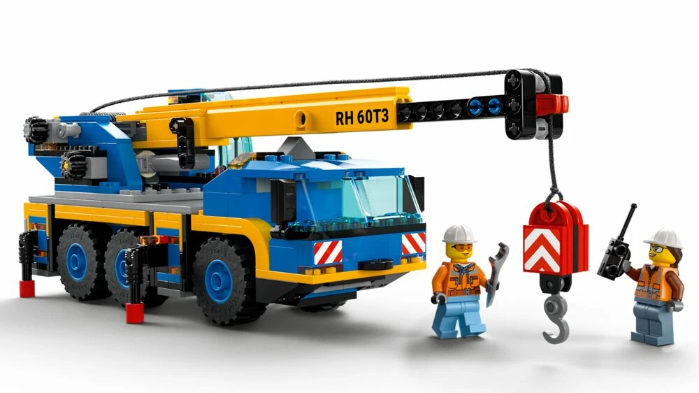 LEGO® City Great Vehicles 60324 Mobilkran 6 LEGO® City Great Vehicles 60324 Mobilkran - Bilde 4