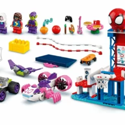 MARVEL 4PLUS 2022 LEGO® Spidey 10784 Spider-Mans Hovedkvarter -Kjøkkenutstyr Outlet 686068 5702017151670 5
