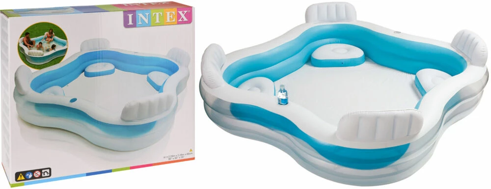 ANDRE MERKEVARER Intex Lounge Basseng 4 ANDRE MERKEVARER Intex Lounge Basseng - Bilde 2