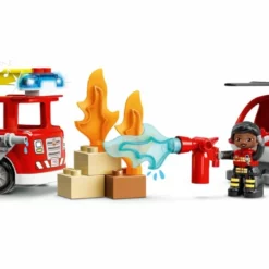 LEGO® DUPLO® Town 10970 Brannstasjon Og Brannhelikopter -Kjøkkenutstyr Outlet 700294 5702017153681 5