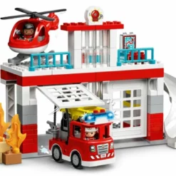 LEGO® DUPLO® Town 10970 Brannstasjon Og Brannhelikopter -Kjøkkenutstyr Outlet 700295 5702017153681 4