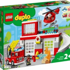 LEGO® DUPLO® Town 10970 Brannstasjon Og Brannhelikopter -Kjøkkenutstyr Outlet 700296 5702017153681 2