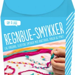 EGMONT LITOR Hobbyeske: Gøy å Lage Regnbuearmbånd