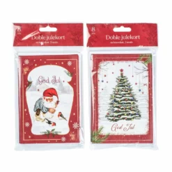 ANDRE MERKEVARER Julekort 8pk