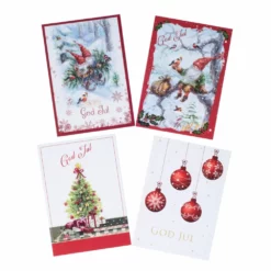 ANDRE MERKEVARER Julekort 10pk