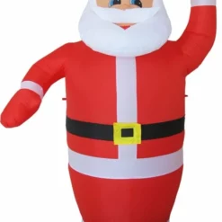 PREMIUM Oppblåsbar Nisse 3 Meter