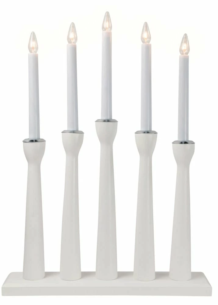 PREMIUM COLLECTION Adventsstake Hvit 3 PREMIUM COLLECTION Adventsstake Hvit