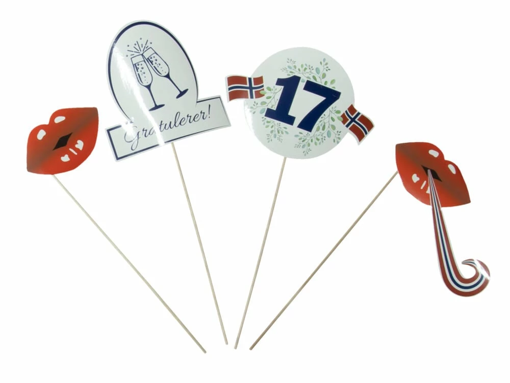 ANDRE MERKEVARER 17. Mai Samleeske Med Pynt 5 ANDRE MERKEVARER 17. Mai Samleeske Med Pynt - Bilde 3