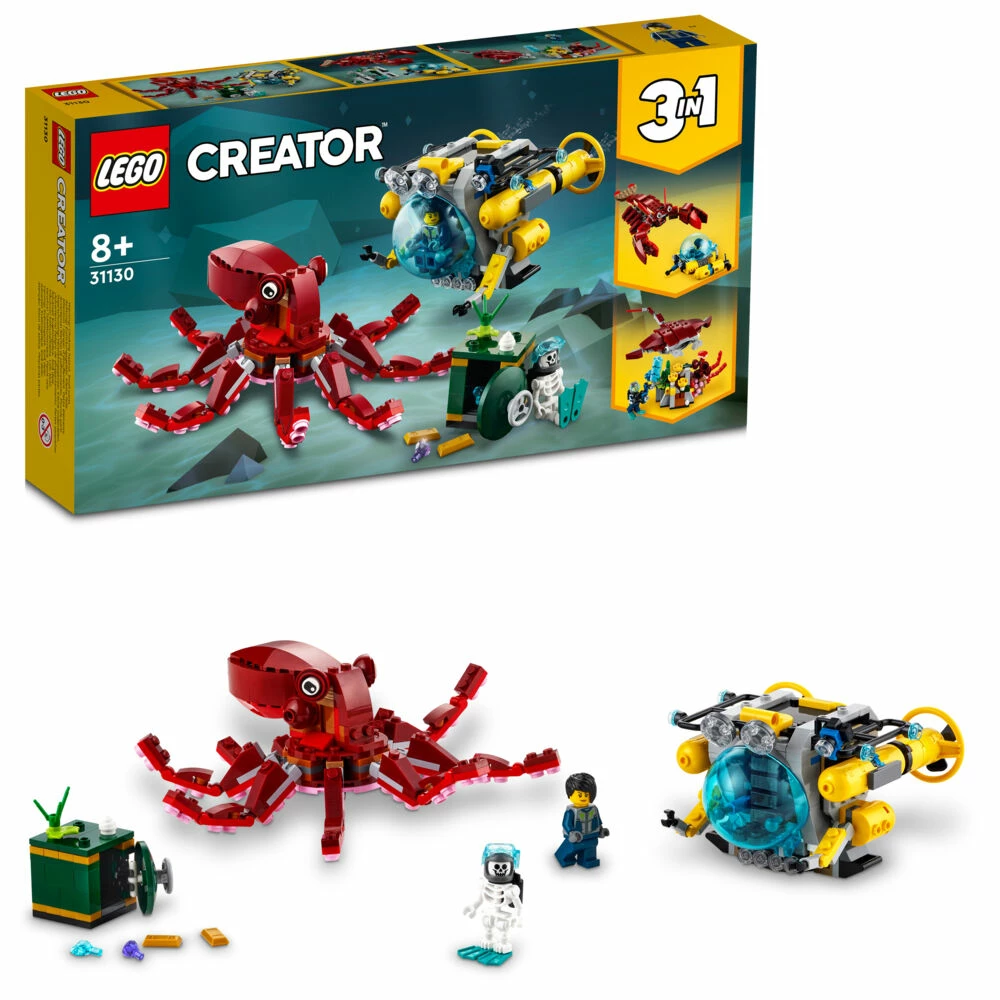 LEGO® Creator 31130 Undervannsskatt 3 LEGO® Creator 31130 Undervannsskatt