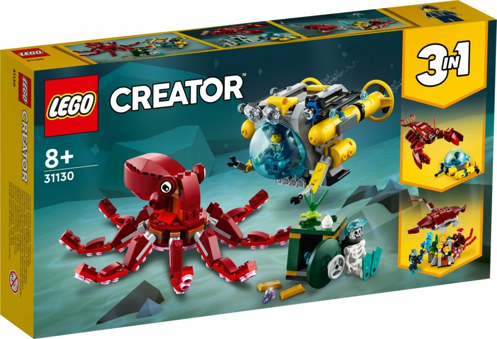 LEGO® Creator 31130 Undervannsskatt 4 LEGO® Creator 31130 Undervannsskatt - Bilde 2