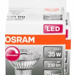OSRAM LEDSPOT 35 3,4W GU10 DIM