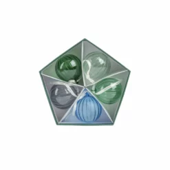 HADELAND GLASSVERK Julekuler 5 Pk