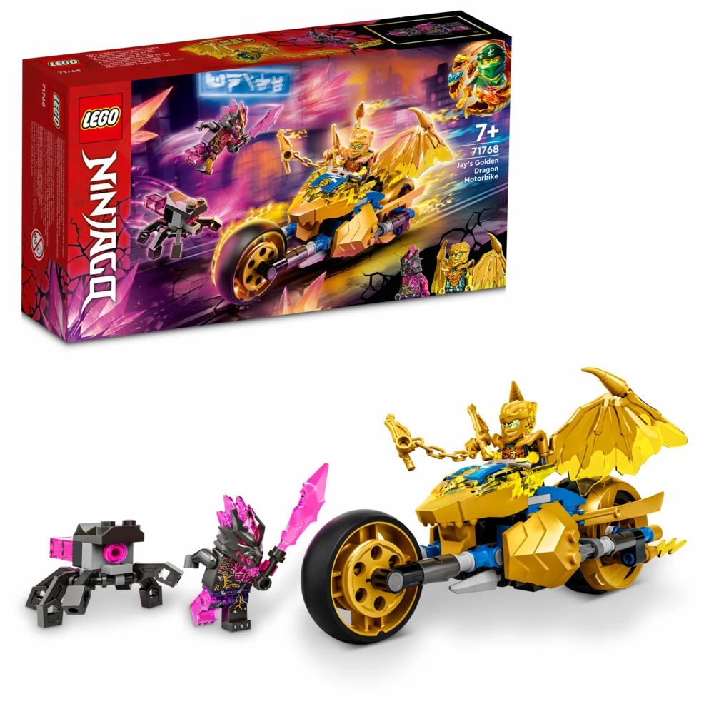 LEGO® NINJAGO® 71768 Jays Gulldrage-motorsykkel 3 LEGO® NINJAGO® 71768 Jays Gulldrage-motorsykkel