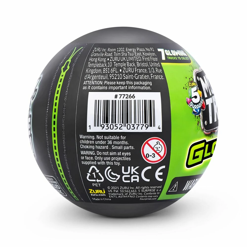 5 Surprise Monster Trucks Glow Riders S2 4 5 Surprise Monster Trucks Glow Riders S2 - Bilde 2