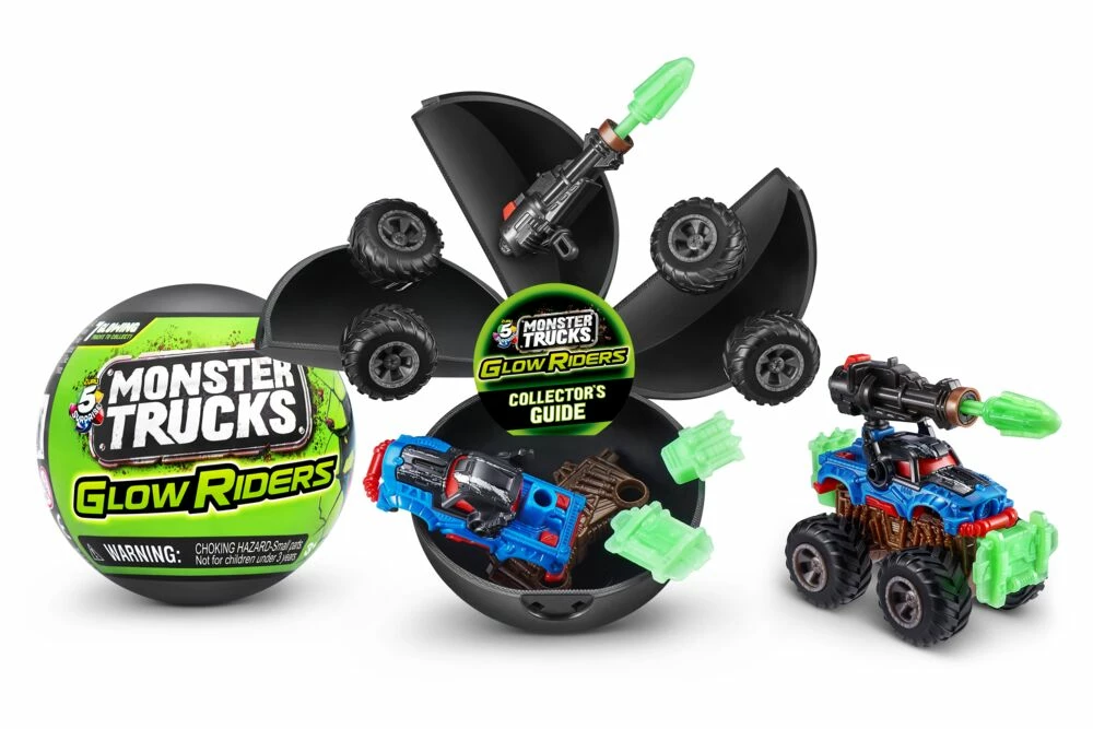 5 Surprise Monster Trucks Glow Riders S2 5 5 Surprise Monster Trucks Glow Riders S2 - Bilde 3