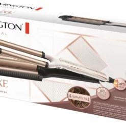 Remington CI91AW PROLuxe 4-i-1 Justerbar Krølltang -Kjøkkenutstyr Outlet 786143 5038061110043 3