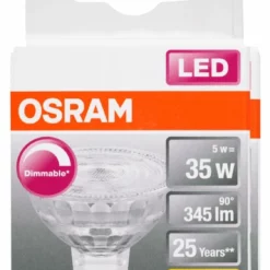 OSRAM LEDSPOT MR16 35 5WGU5,3D -Kjøkkenutstyr Outlet 788636 4058075796713