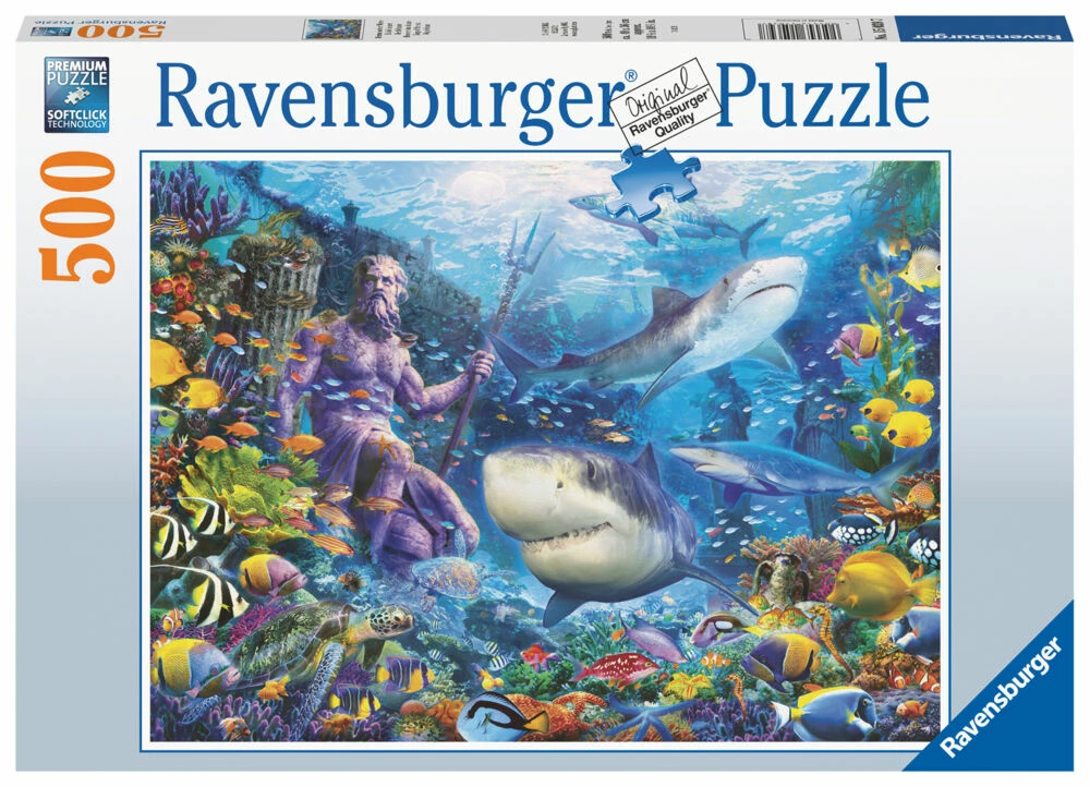 Ravensburger Puzzle King Of The Sea Puslespill 3 Ravensburger Puzzle King Of The Sea Puslespill