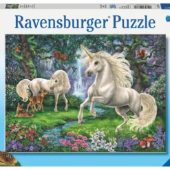 Ravensburger Puzzle Mystical Unicorns Puslespill