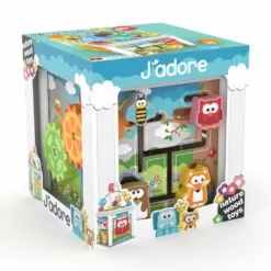 J'ADORE J`adore Femsidig Aktivitetskube -Kjøkkenutstyr Outlet 818893 jadore mini play cube 01 5