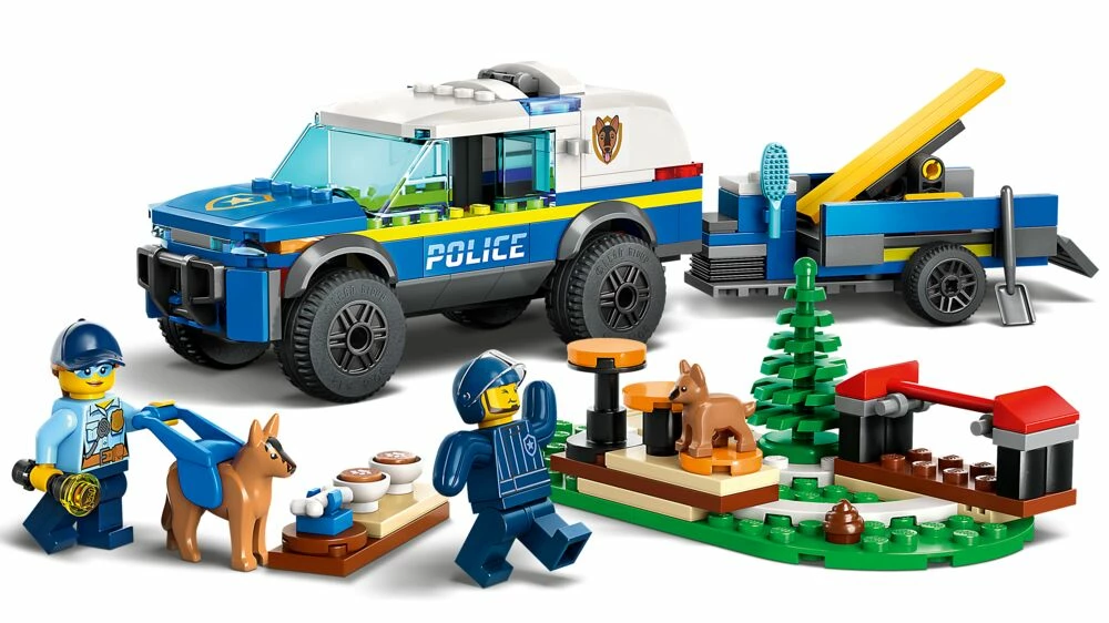 LEGO® City Mobilt Treningssett For Politihunder 60369 5 LEGO® City Mobilt Treningssett For Politihunder 60369 - Bilde 3