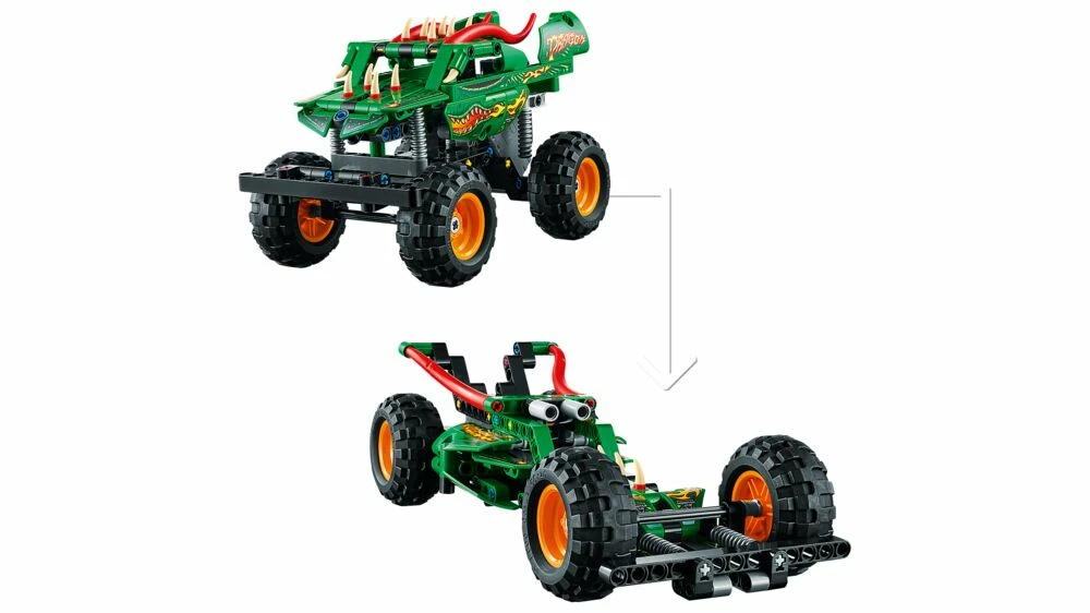 LEGO® Technic Monster Jam™ Dragon™ 42149 9 LEGO® Technic Monster Jam™ Dragon™ 42149 - Bilde 7