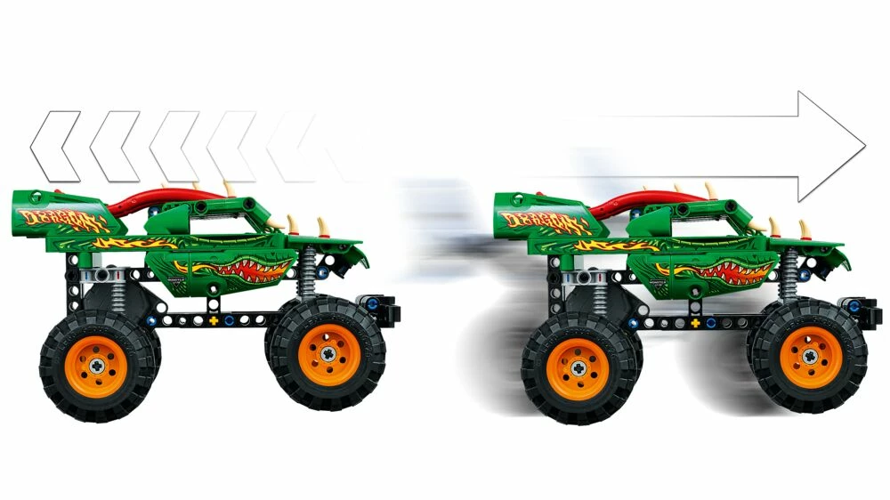 LEGO® Technic Monster Jam™ Dragon™ 42149 6 LEGO® Technic Monster Jam™ Dragon™ 42149 - Bilde 4