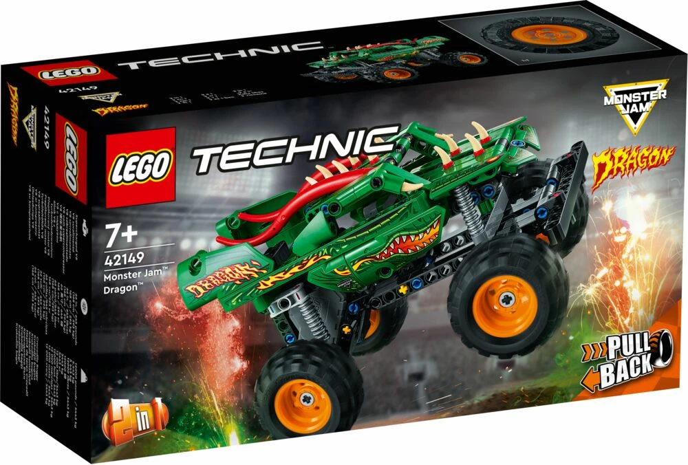 LEGO® Technic Monster Jam™ Dragon™ 42149 4 LEGO® Technic Monster Jam™ Dragon™ 42149 - Bilde 2