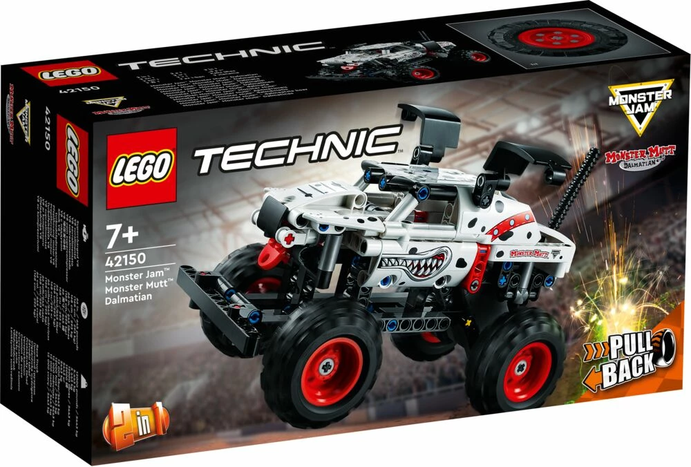 LEGO® Technic Dalmatinermønstret Monster Jam™ Monster Mutt™ 42150 4 LEGO® Technic Dalmatinermønstret Monster Jam™ Monster Mutt™ 42150 - Bilde 2