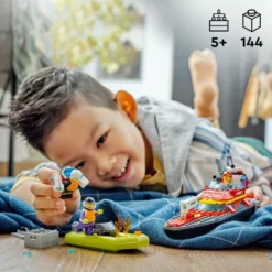 LEGO® City Brannvesenets Redningsbåt 60373 -Kjøkkenutstyr Outlet 824088 5702017416335 6