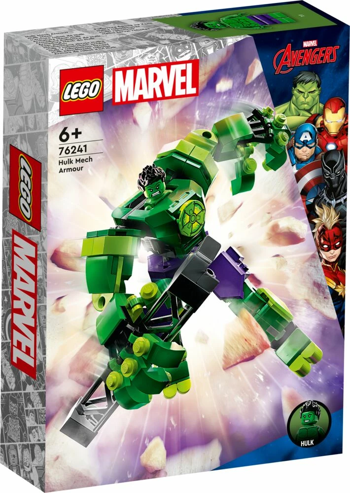 LEGO® Marvel Hulks Robotdrakt 76241 4 LEGO® Marvel Hulks Robotdrakt 76241 - Bilde 2
