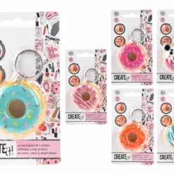 CREATE IT! Donut Leppepomade Nøkkelring -Kjøkkenutstyr Outlet 8712916841357