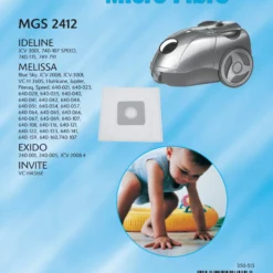 NQ VACUUM NQ MGS 2412 Støvsugerposer 5 Stk + 1 Filter